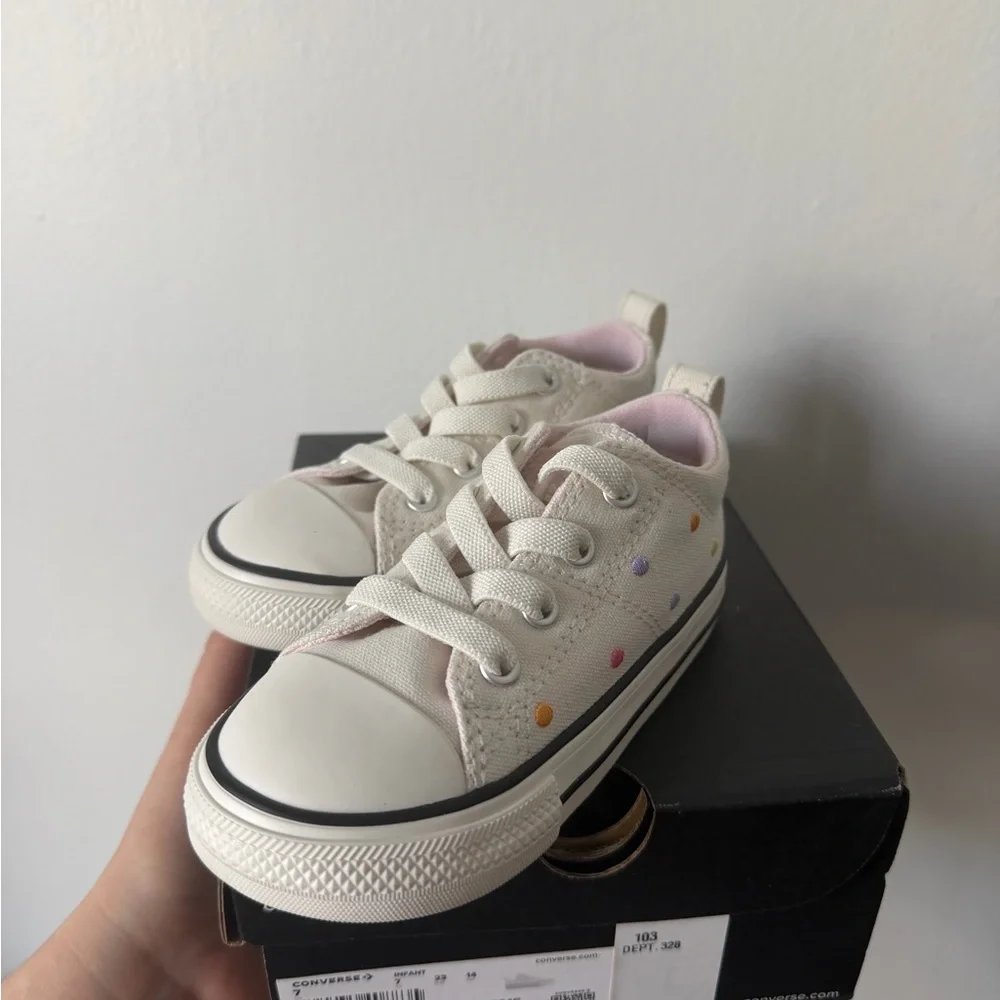 Converse Kids' Sneakers with Multicolor Dots